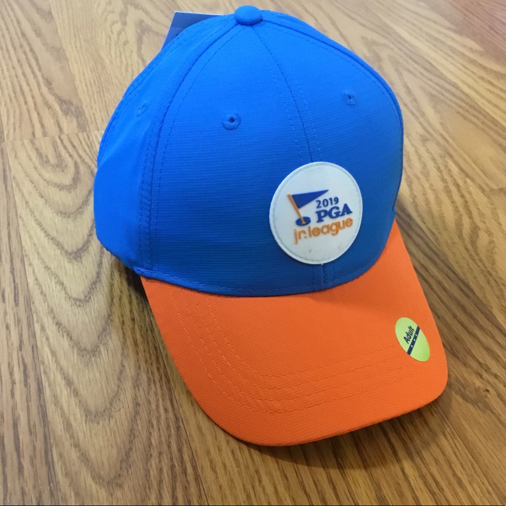 PGA Jr League 2019 Cap w/ Velcro Strap, Adult Size